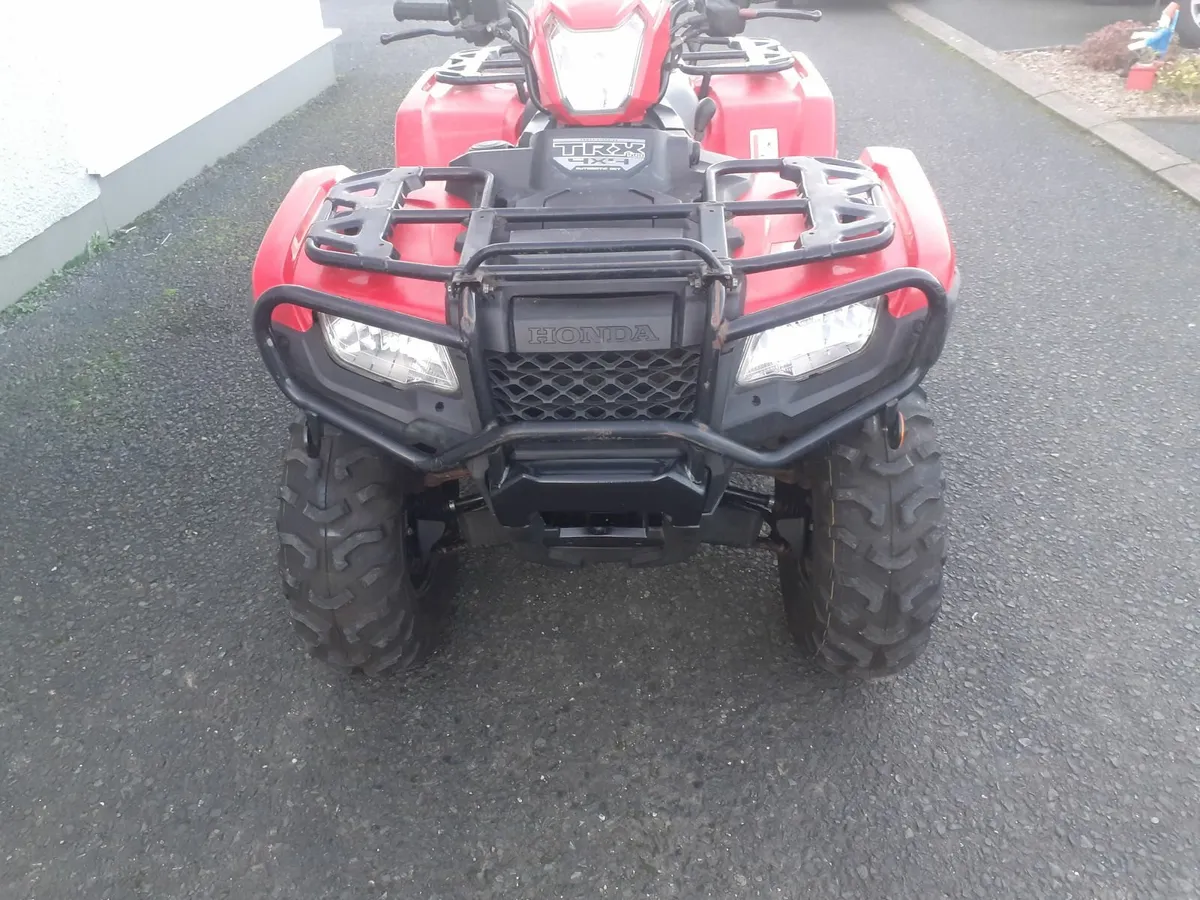 2018 honda 500trx fa6  choice - Image 1