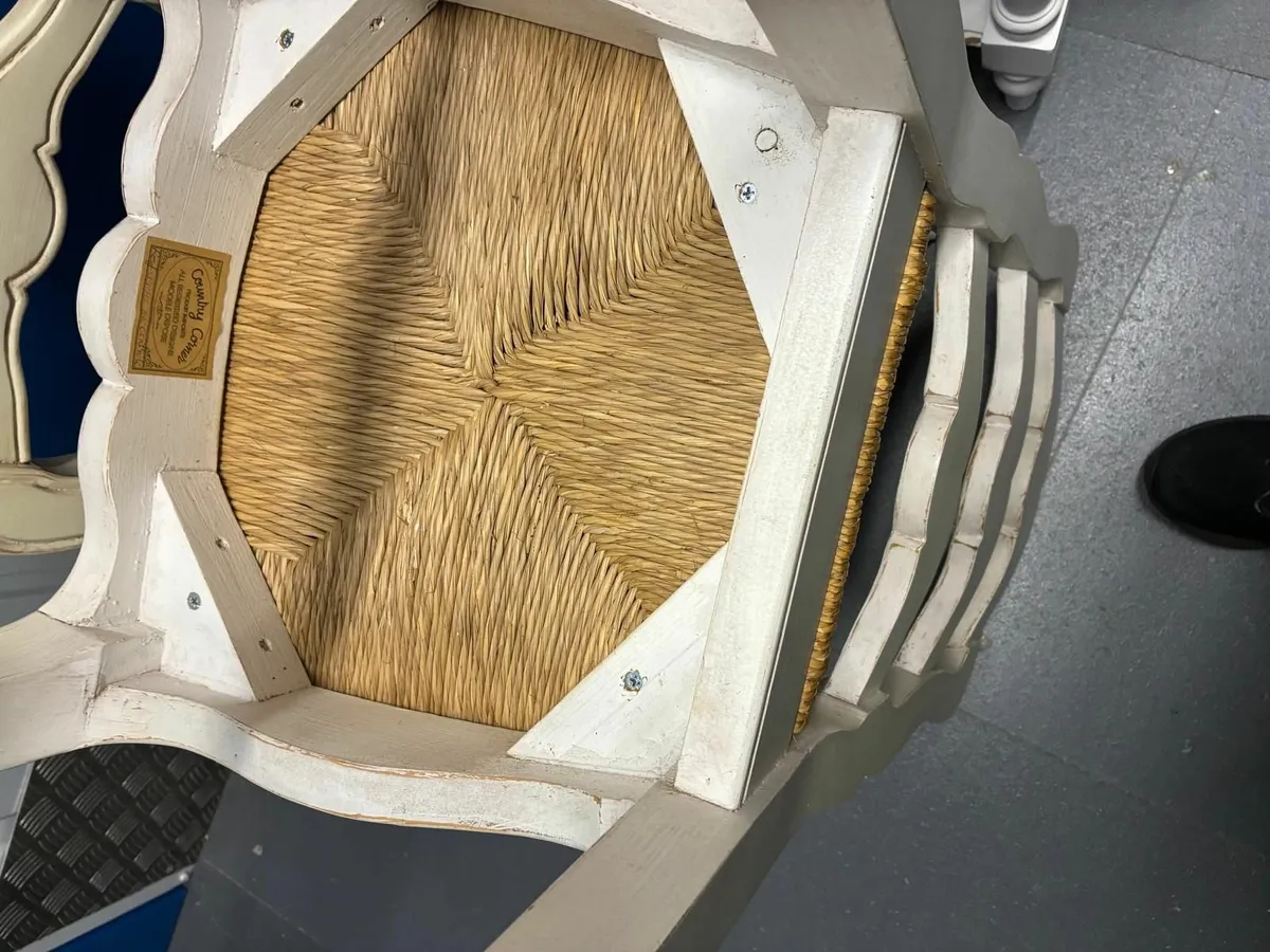 Country Corner Romance french chairs - Image 4