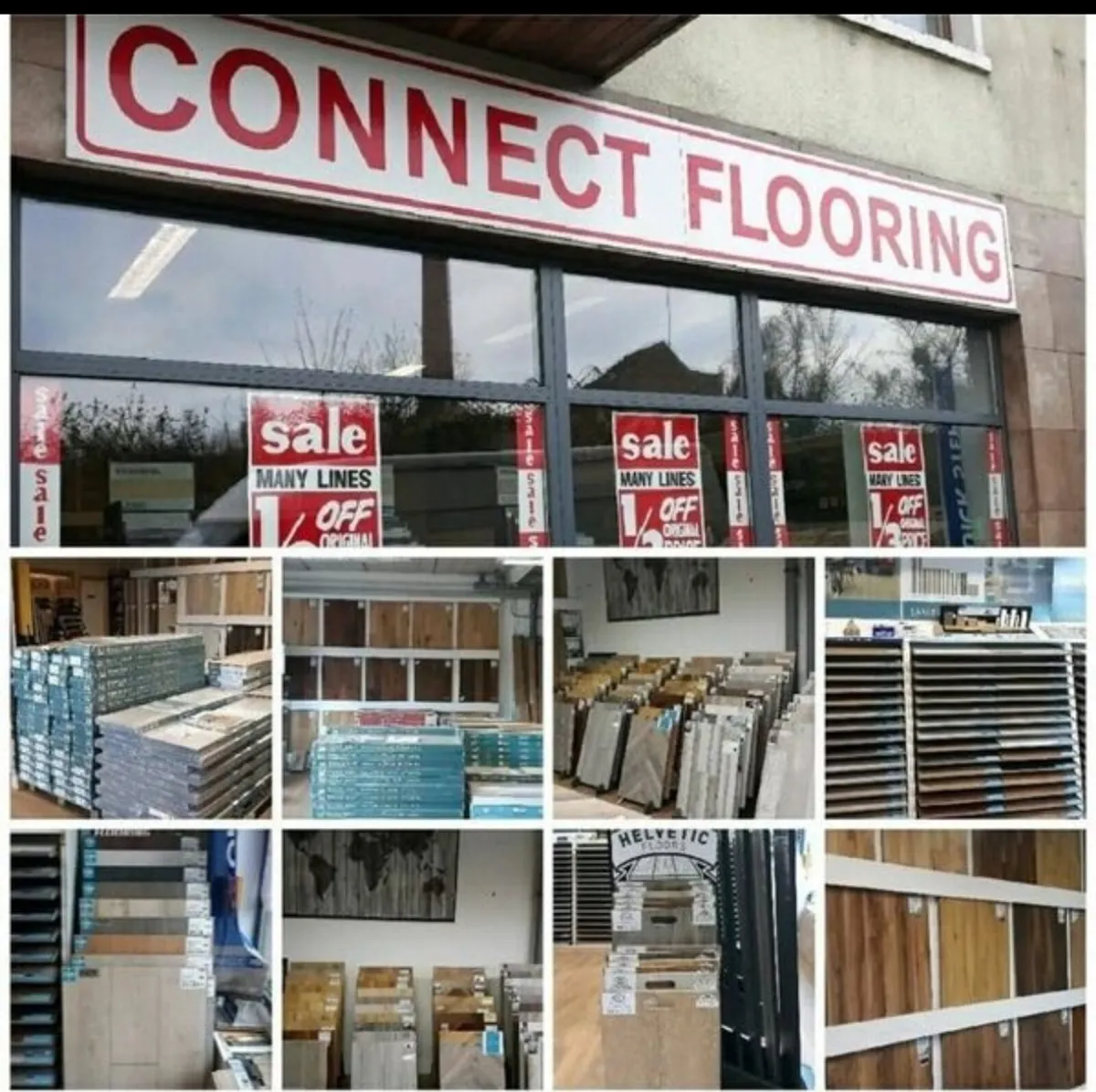 15 mm grey oak engineered wood floor - Image 3