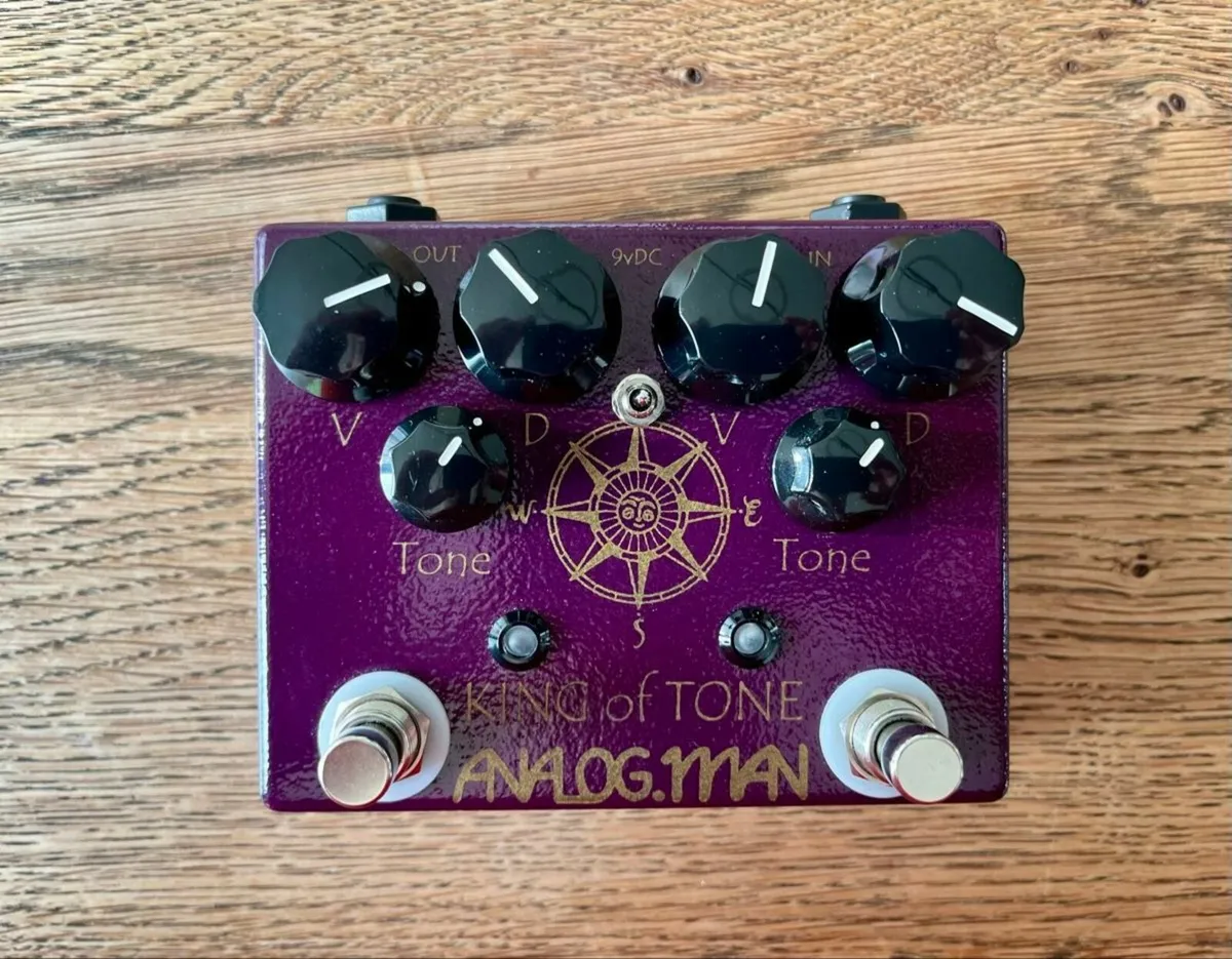 Analogman King of Tone V4 Overdrive Pedal - Image 2