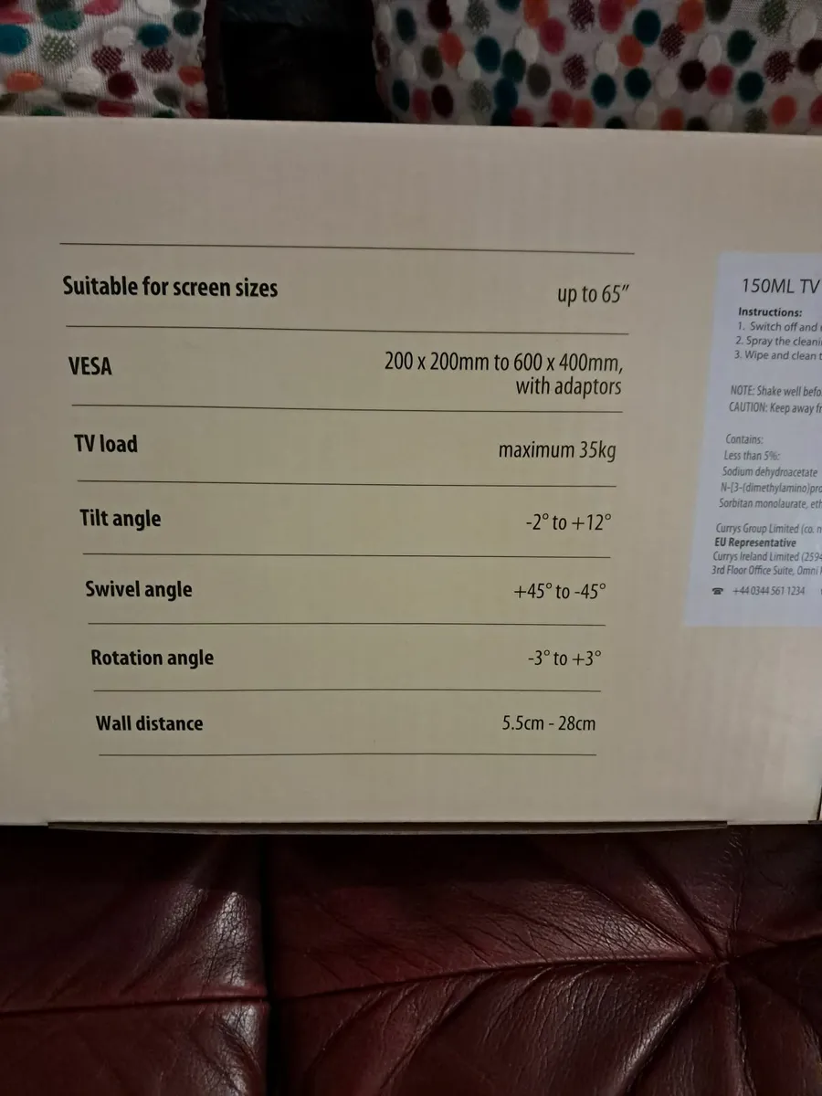 Tv wall mounting bracket - Image 3