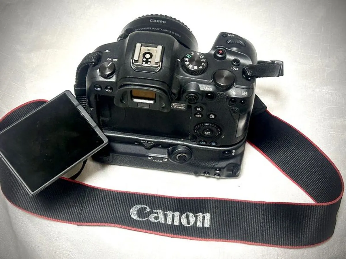 Canon EOS R6 + Grip + ND Mount Adapter - Image 2