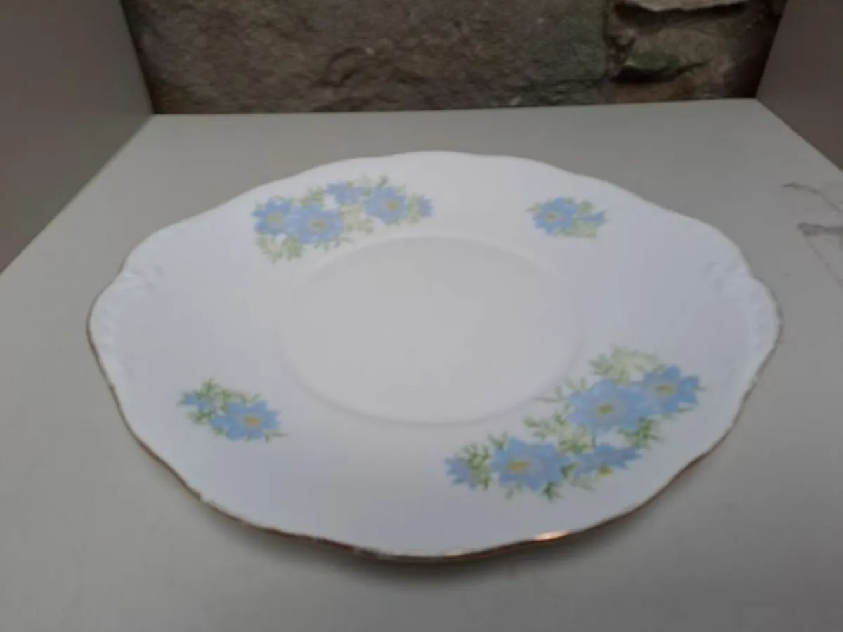 Vintage cake plate Queen Anne - Image 2