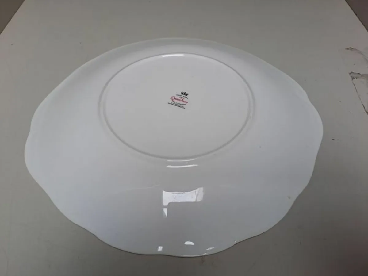 Vintage cake plate Queen Anne - Image 4