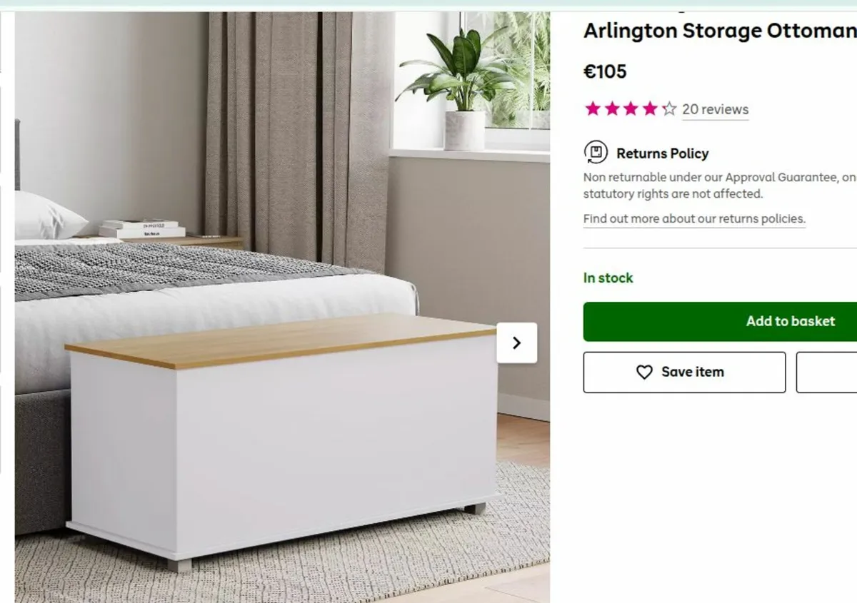 Storage Ottoman - Image 1