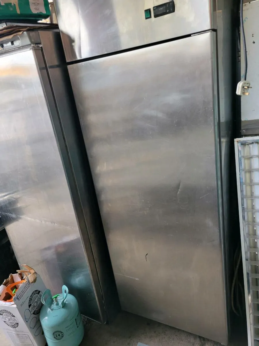 Fridge Upright Stainless Steel Fridge - Image 2