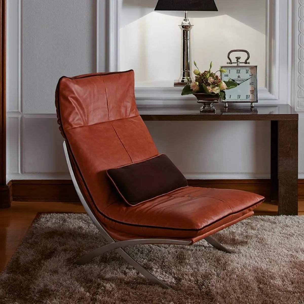 Modern KlER Leather Chair - Image 1