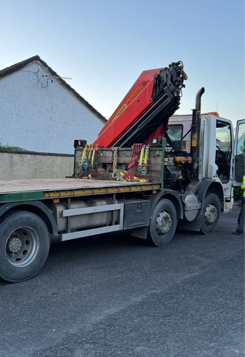 Daf 360 wedge recovery Palfinger crane - Image 2
