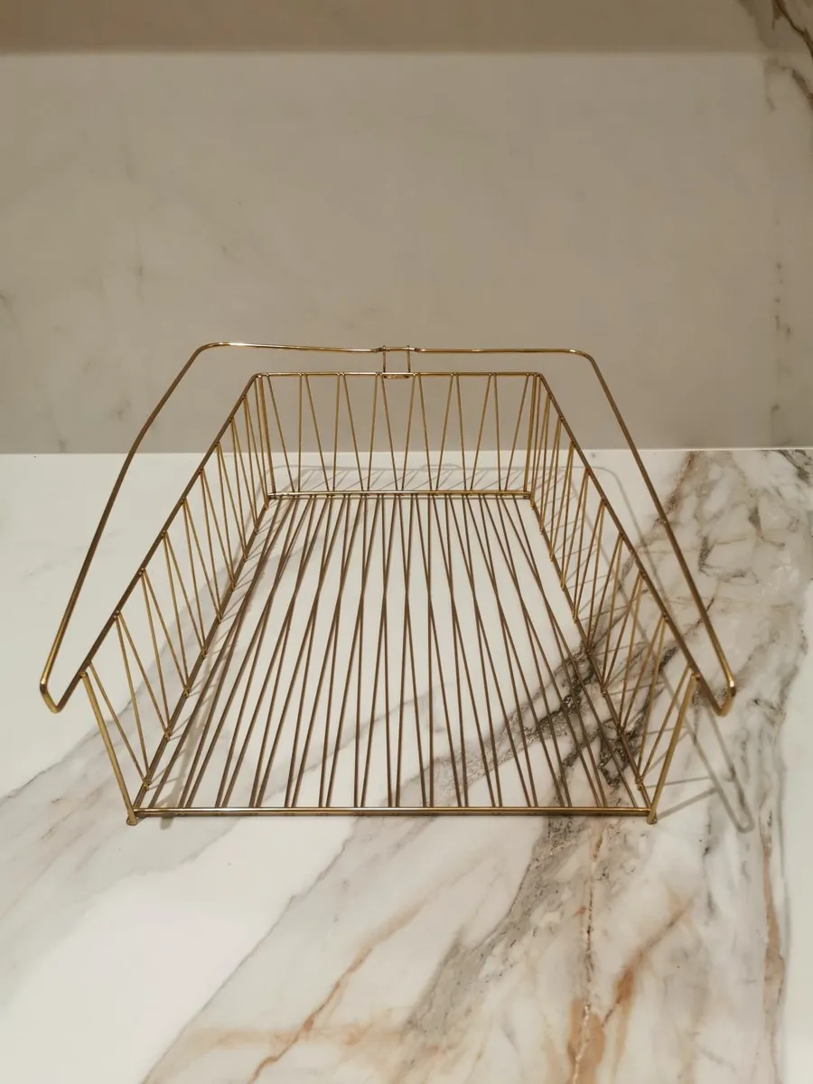 Gold wardrobe mid-shelf attachment - Image 1