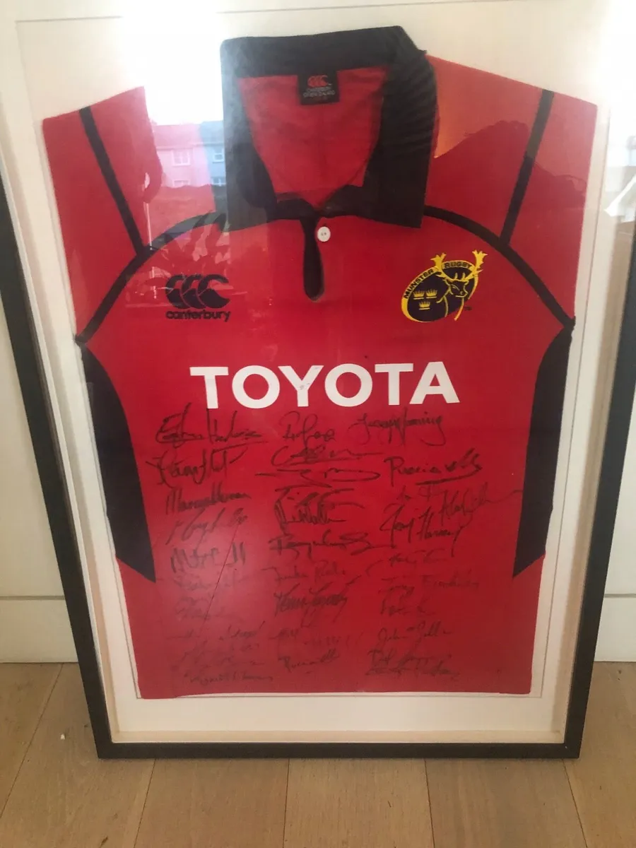 Signed Munster Jersey - Image 1