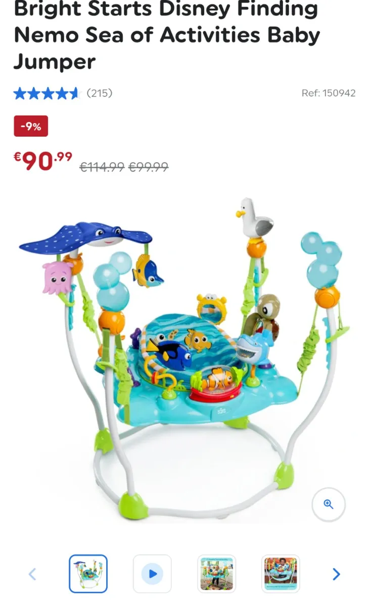 Finding Nemo jumperoo - Image 3