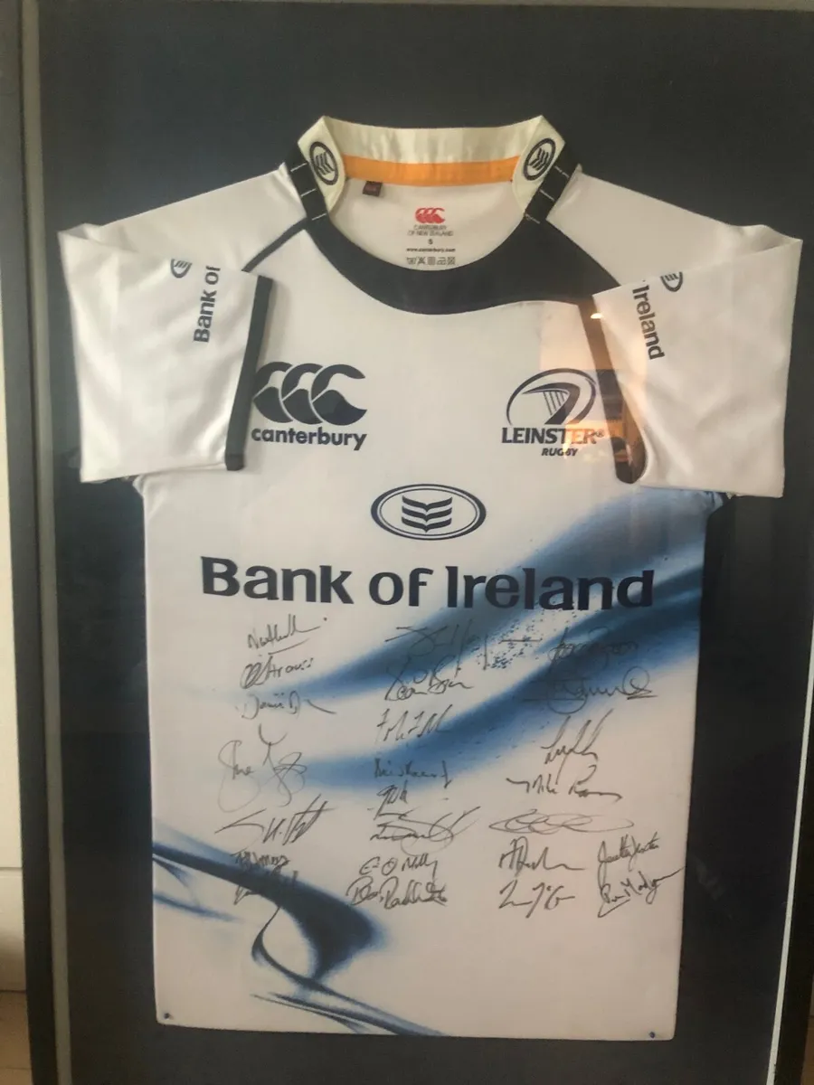 Signed Leinster Jersey - Image 1