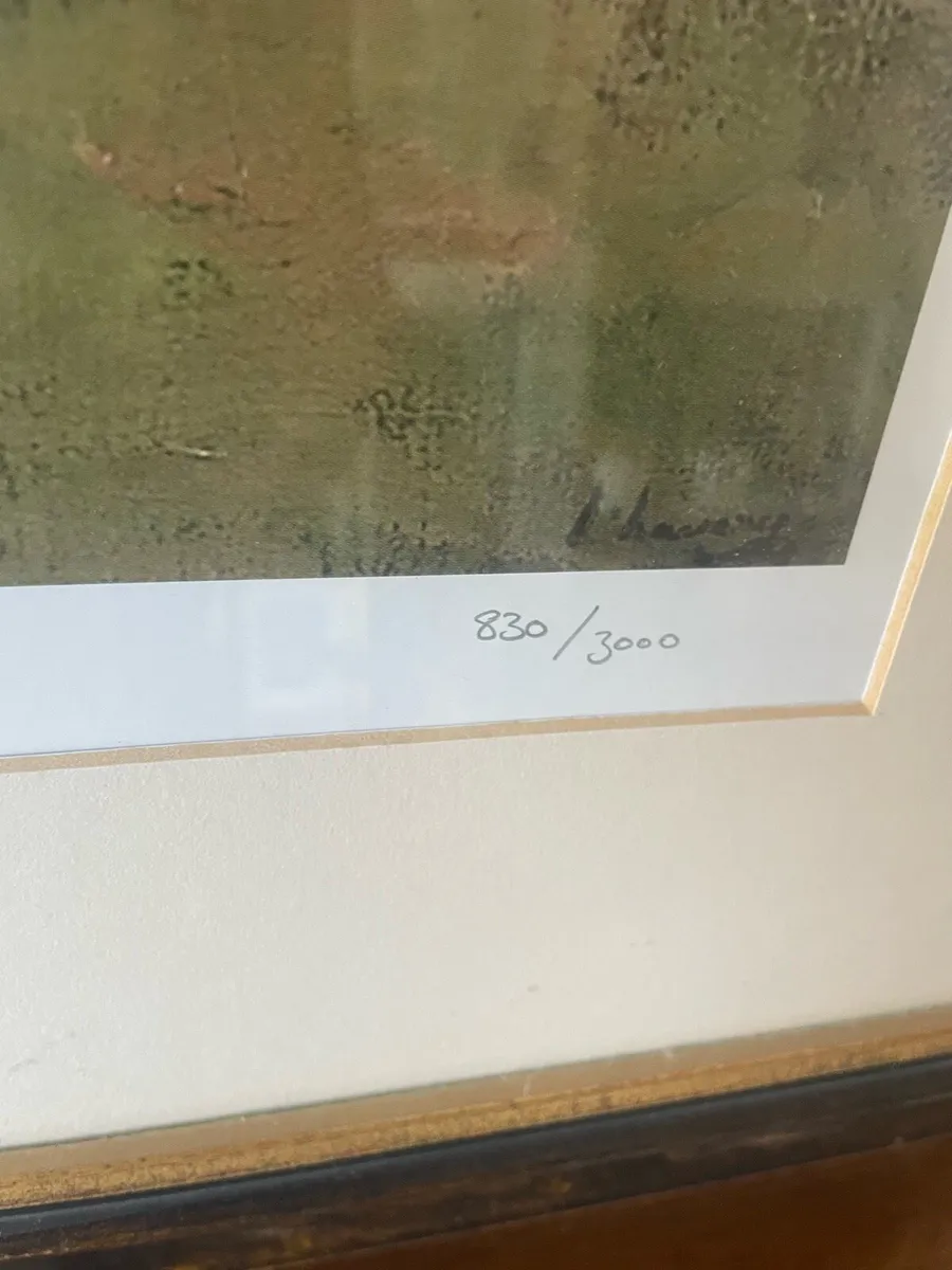 2 lovely pictures,both signed - Image 4