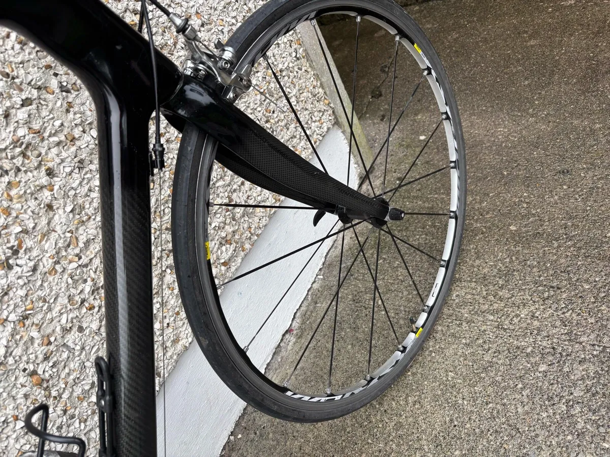 Full carbon road bike and turbo - Image 2