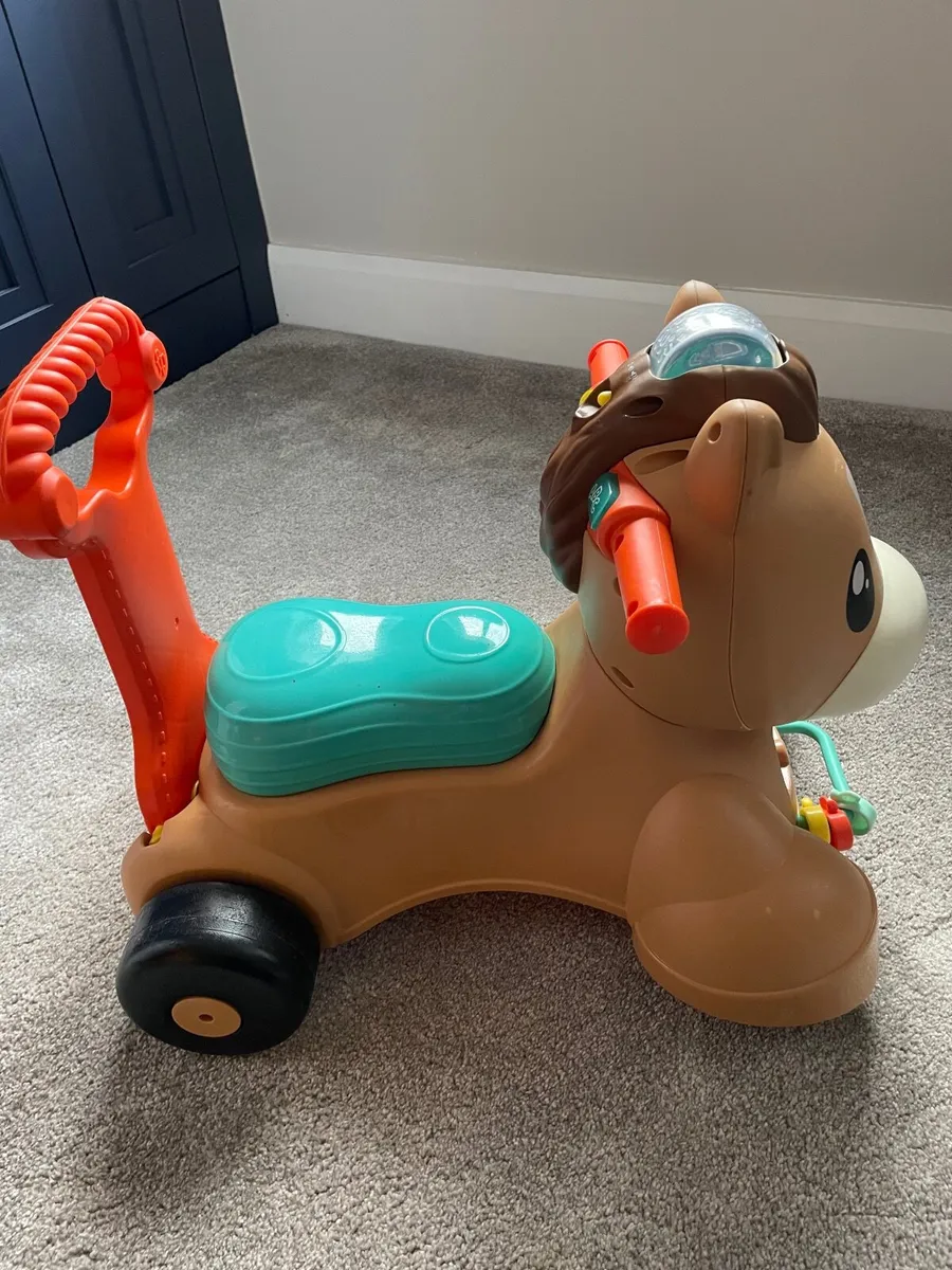 Fisher-Price Walk, Bounce, Ride Pony Baby Walker - Image 4