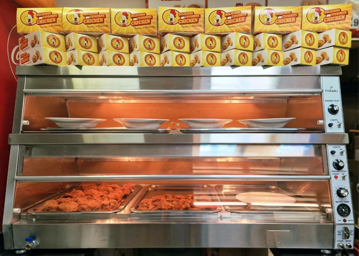 KFC style_ Hot Food Display Warmer - Image 1