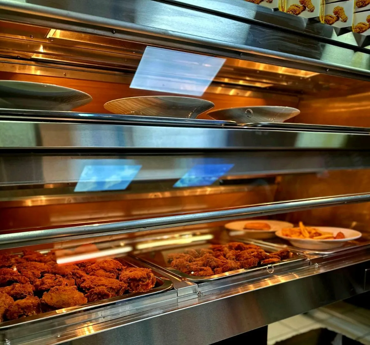 KFC style_ Hot Food Display Warmer - Image 3