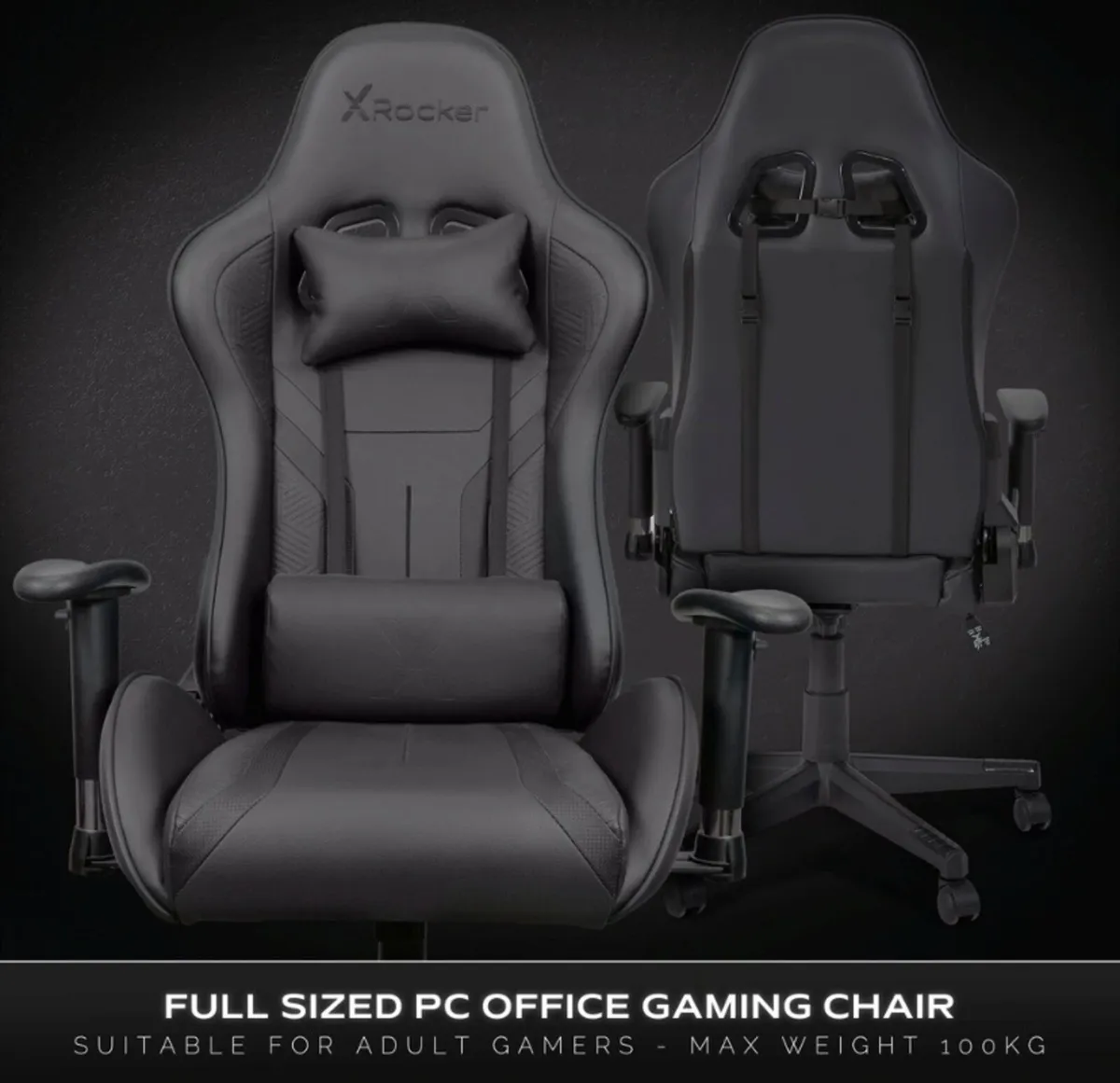 X Rocker Strike+ eSports Office Gaming Chair - Image 1