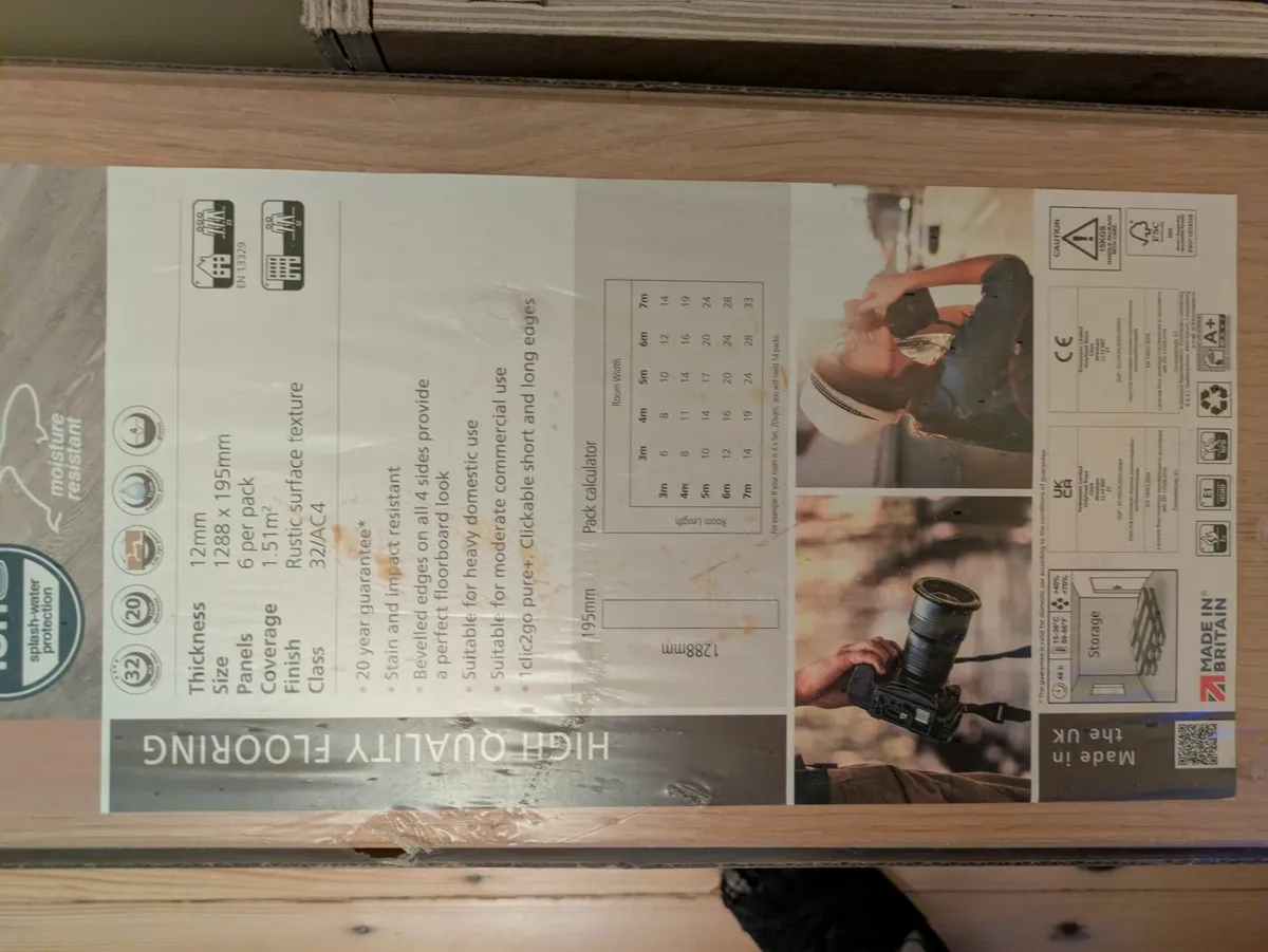 "Sherwood Oak" Laminate Flooring - Image 3