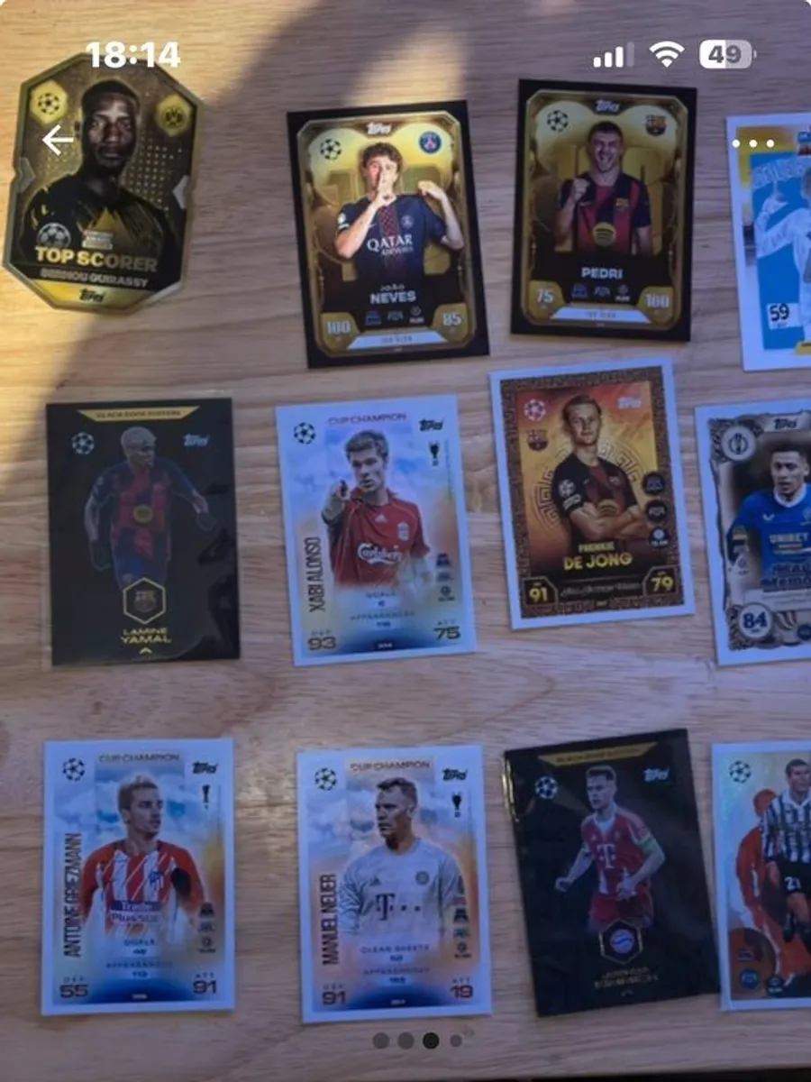 Topps match attax mystery packs - Image 3