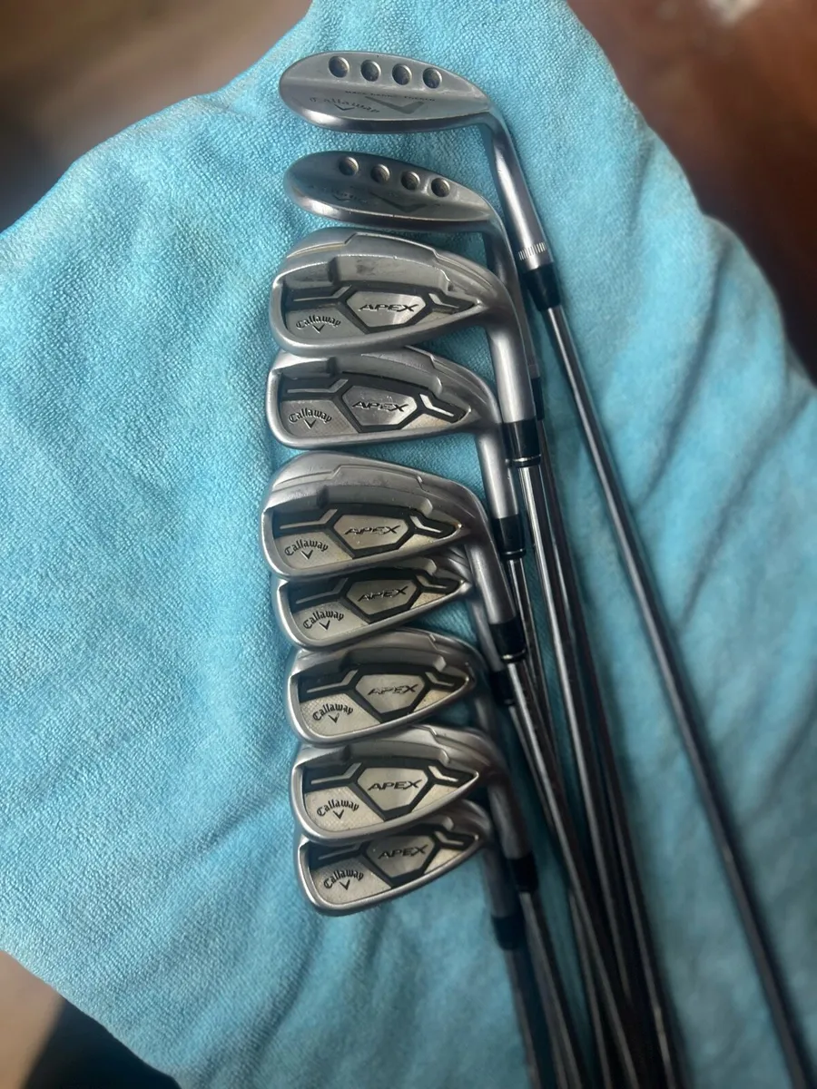 Callaway Apex irons + wedges - Image 1