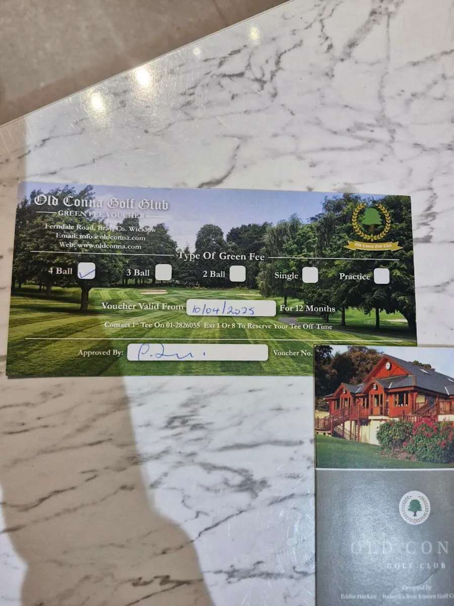 Fourball voucher for Old Conna golf club - Image 1