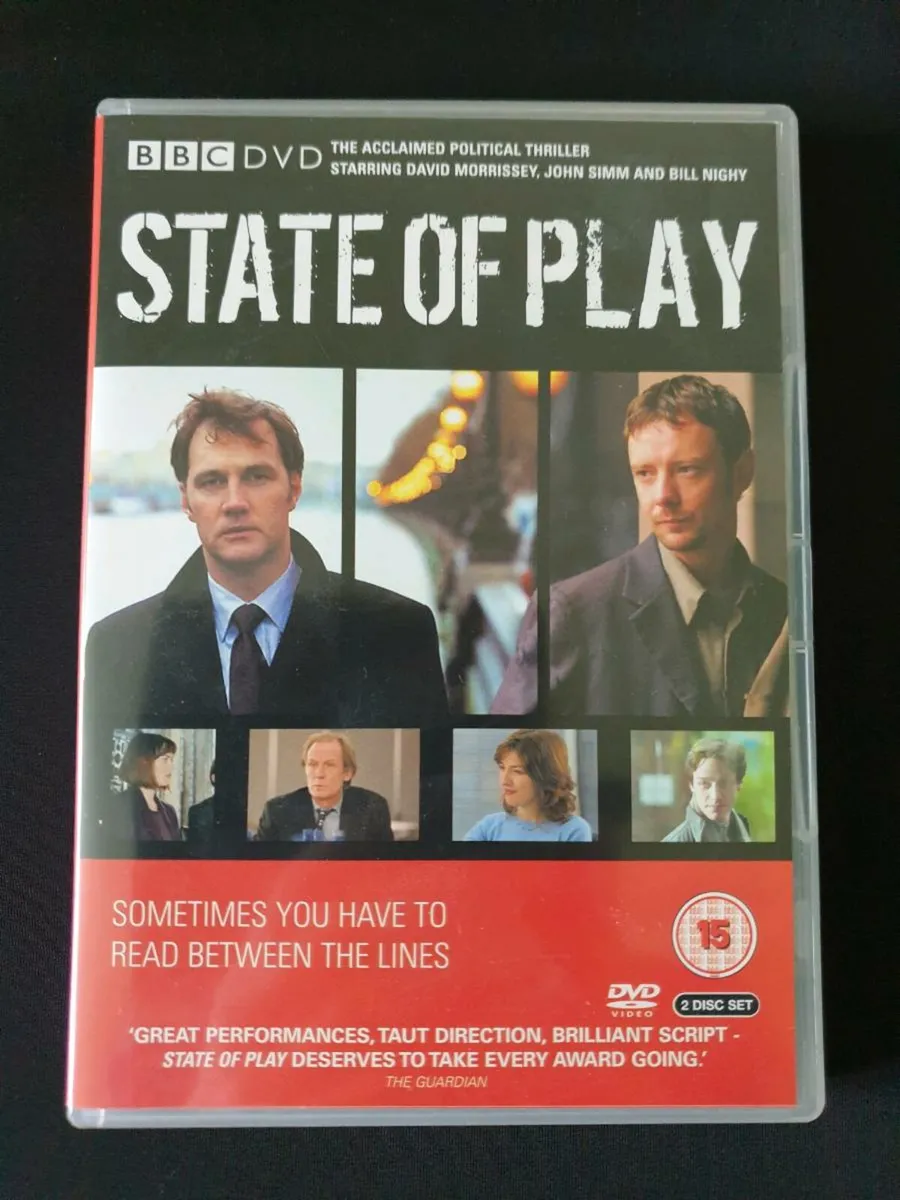 State of Play DVD 2003 David Morrissey John Simm - Image 1