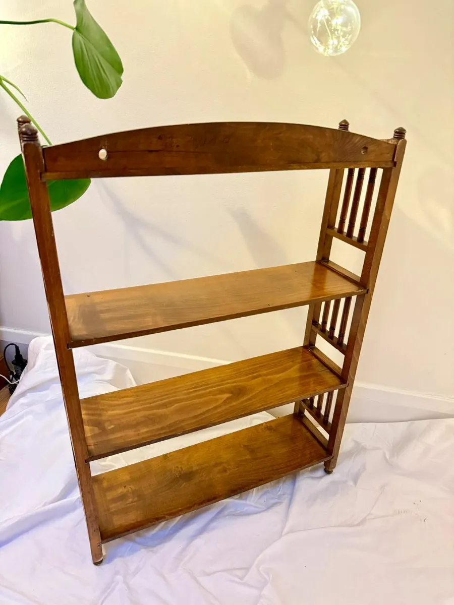 Vintage Style, Rustic Wooden Shelf - Image 2