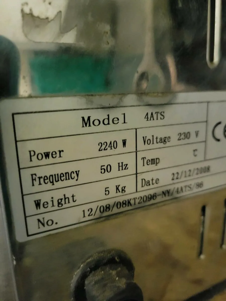 Toaster Commercial ECO Toaster 4ATS - Image 3