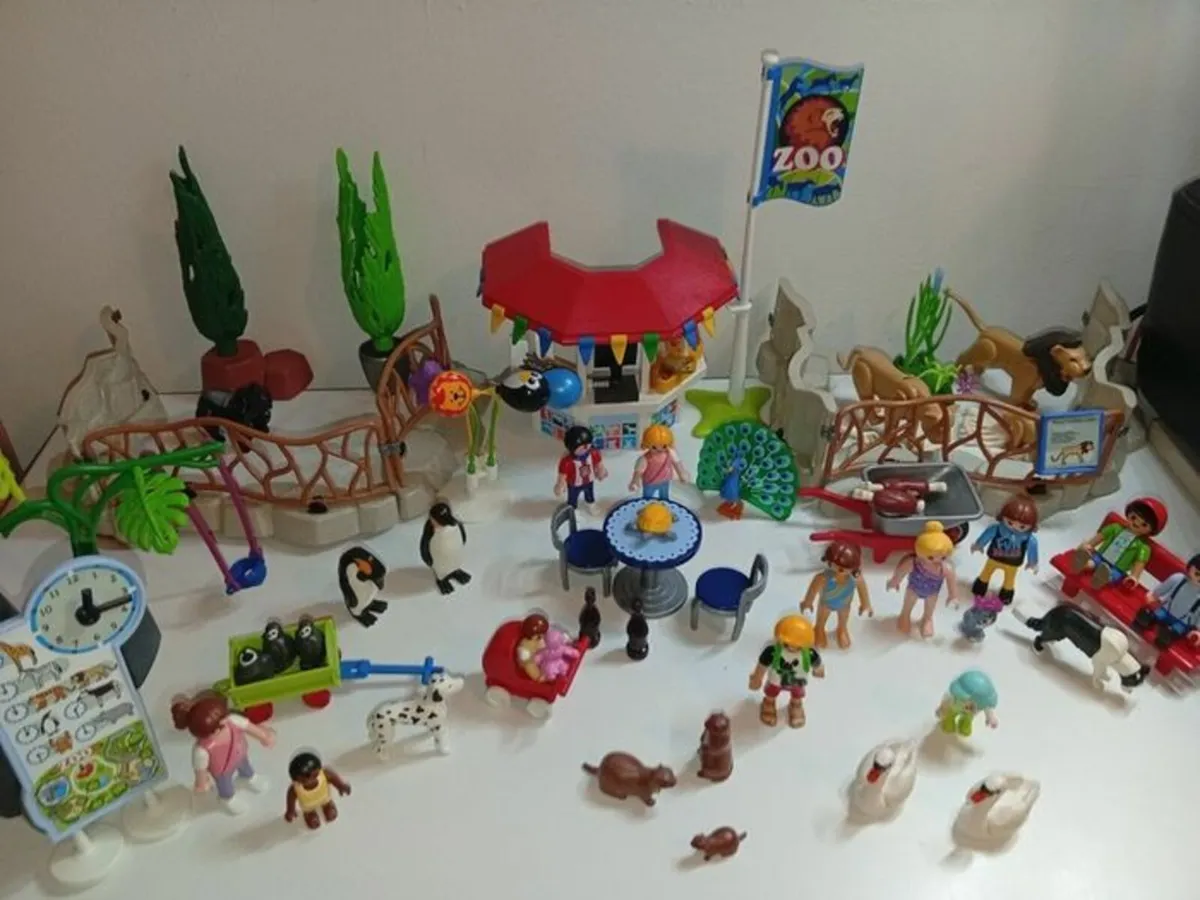 Playmobil Zoo Collection All In Good Used Order - Image 1