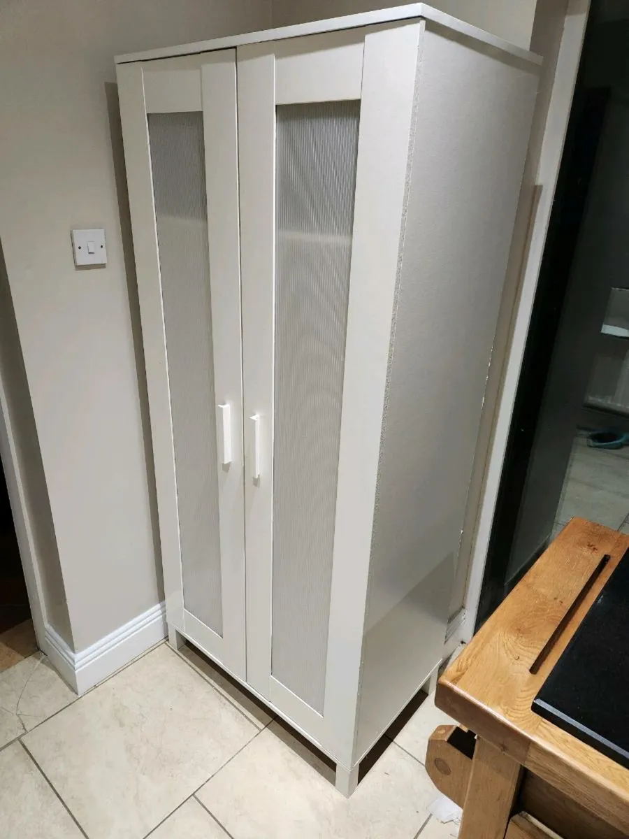 2X Wardrobes -Solid Pine and White Wood. DELI ERY - Image 4