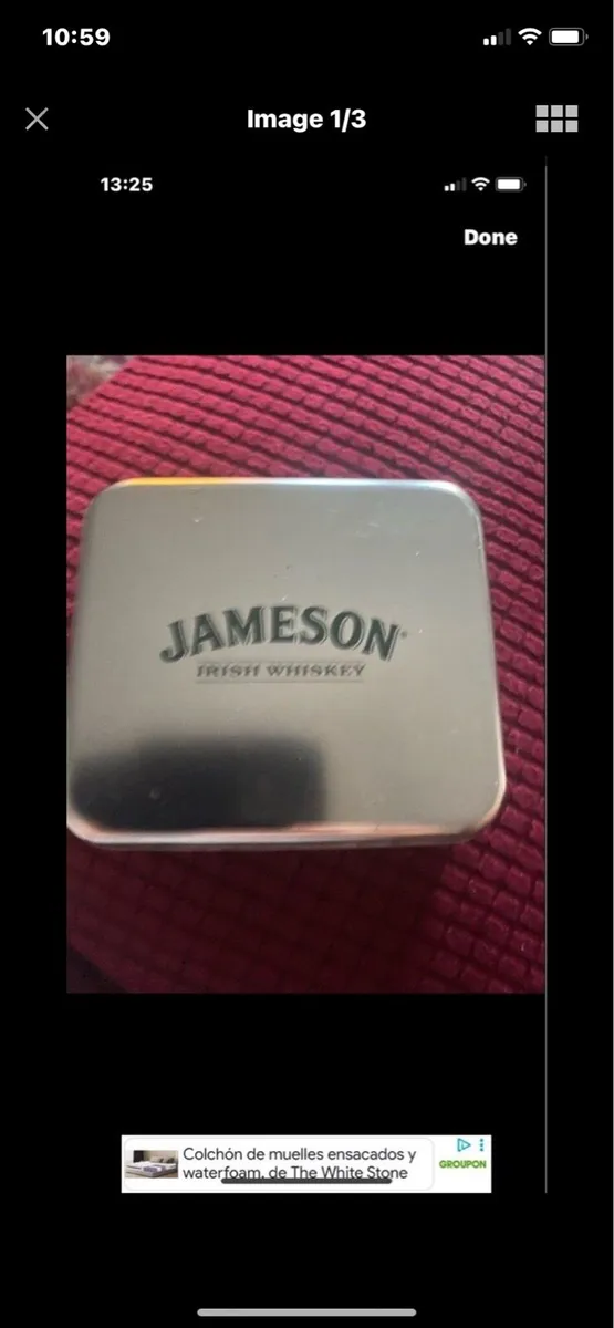 Rare Jameson Metal Box - Image 1