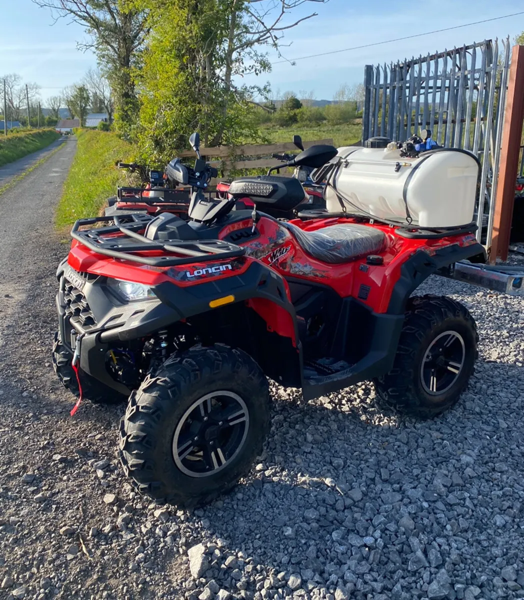Loncin 550 Agri 4x4 Quad - Image 3