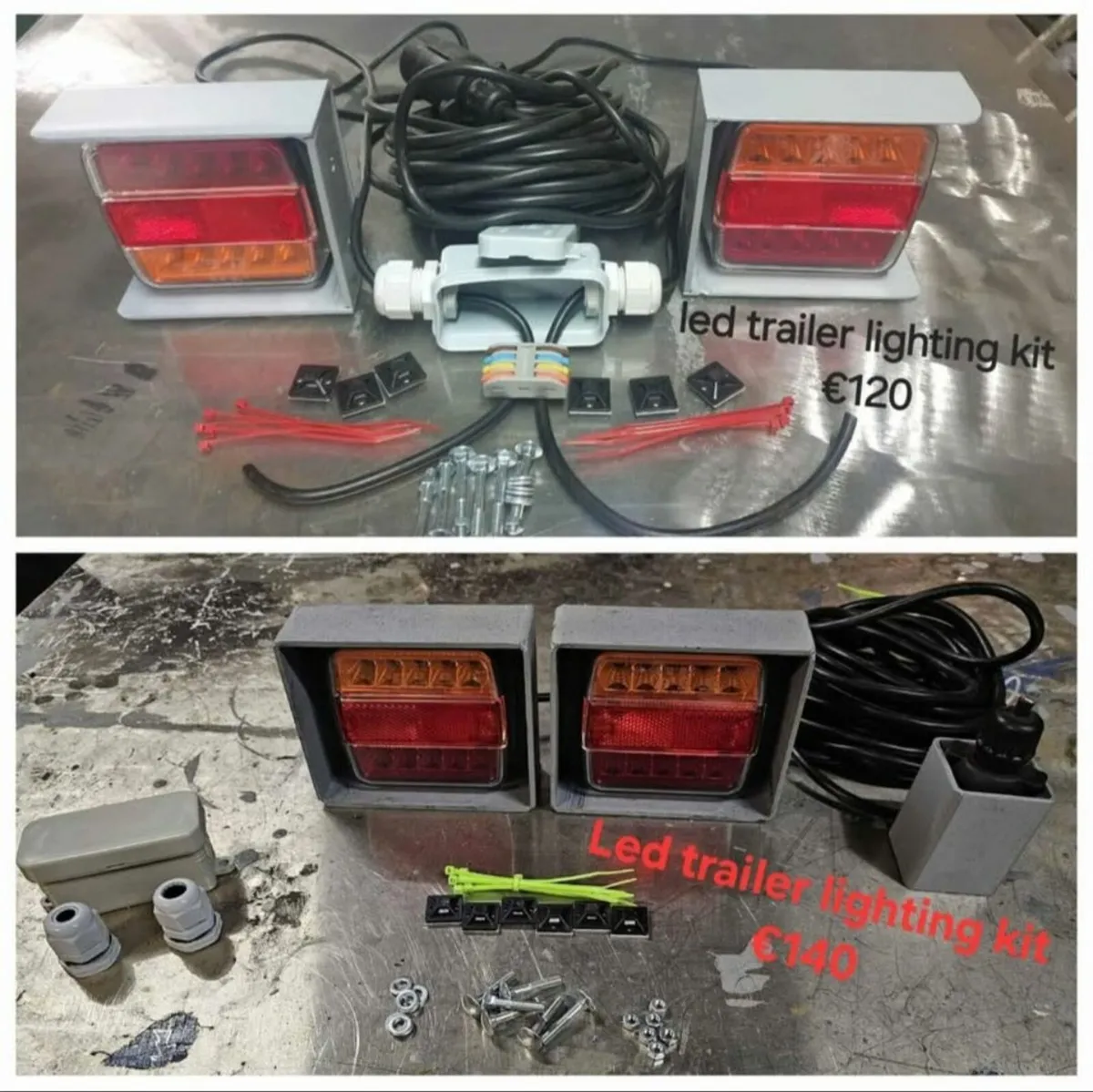 New Car trailer lighting kits €120-140