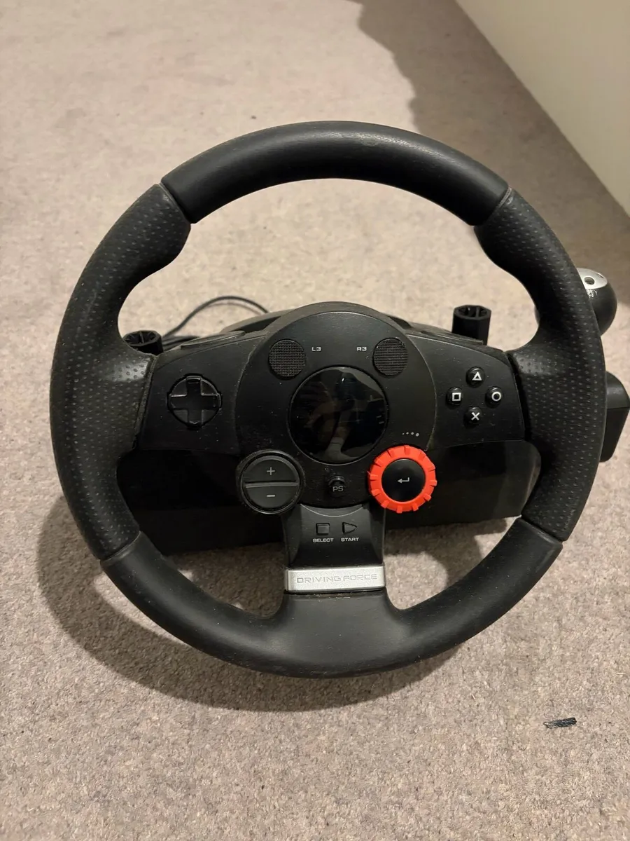 Logitech Driving Force GT Racing Wheel & Pedals - Image 2