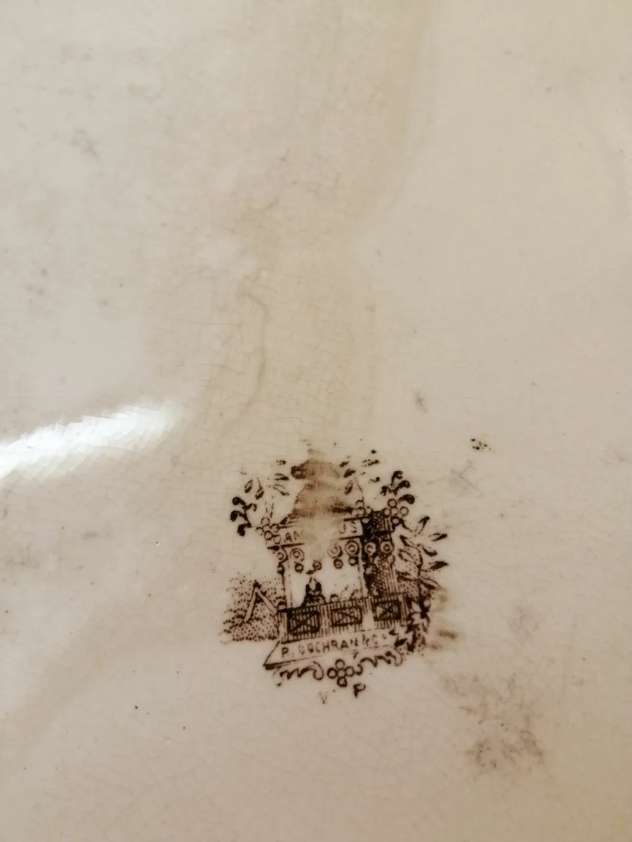 Antique Meat Platters - Image 3