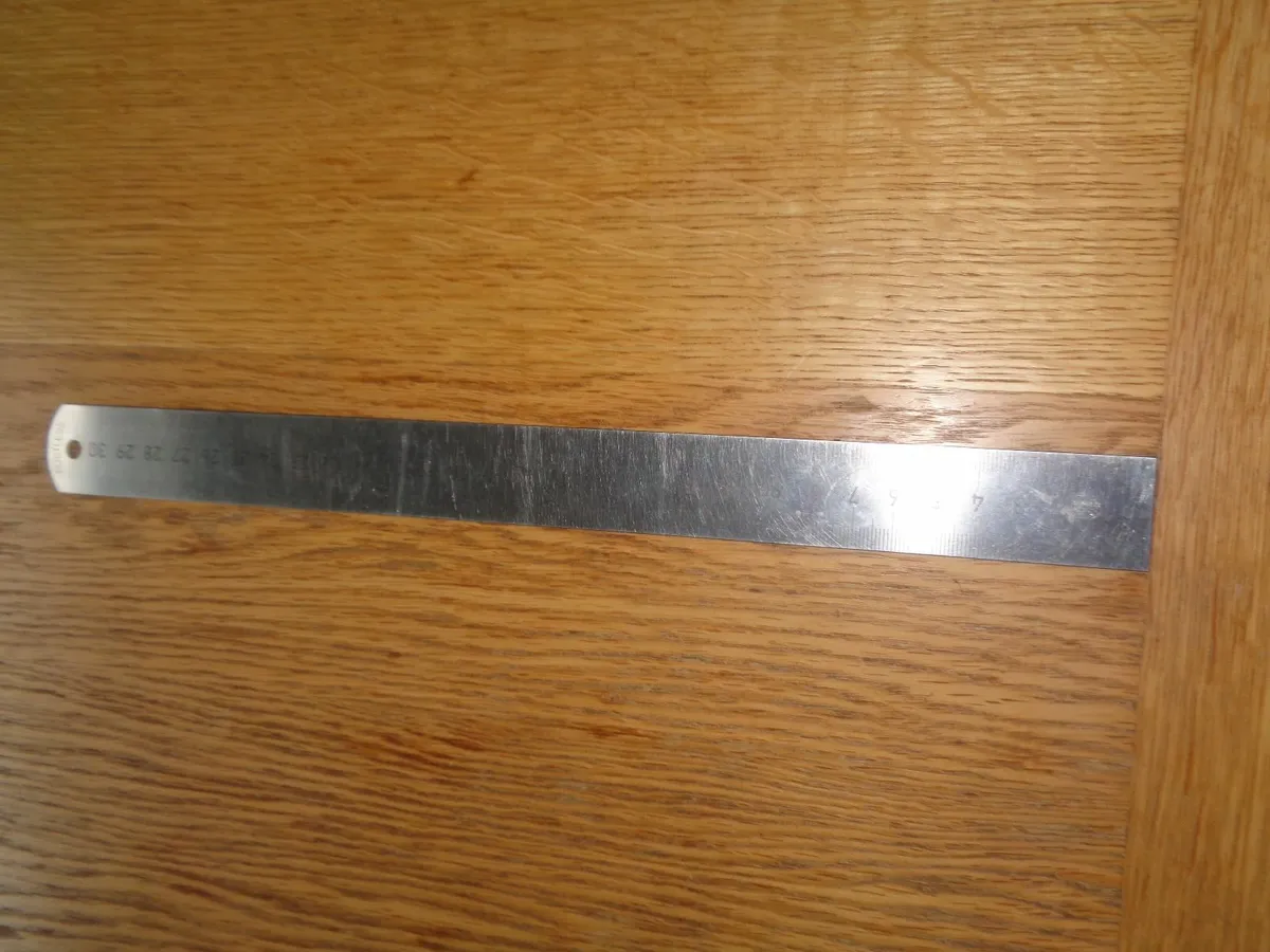 Stainless Steel Metal Ruler for Sale - Image 1