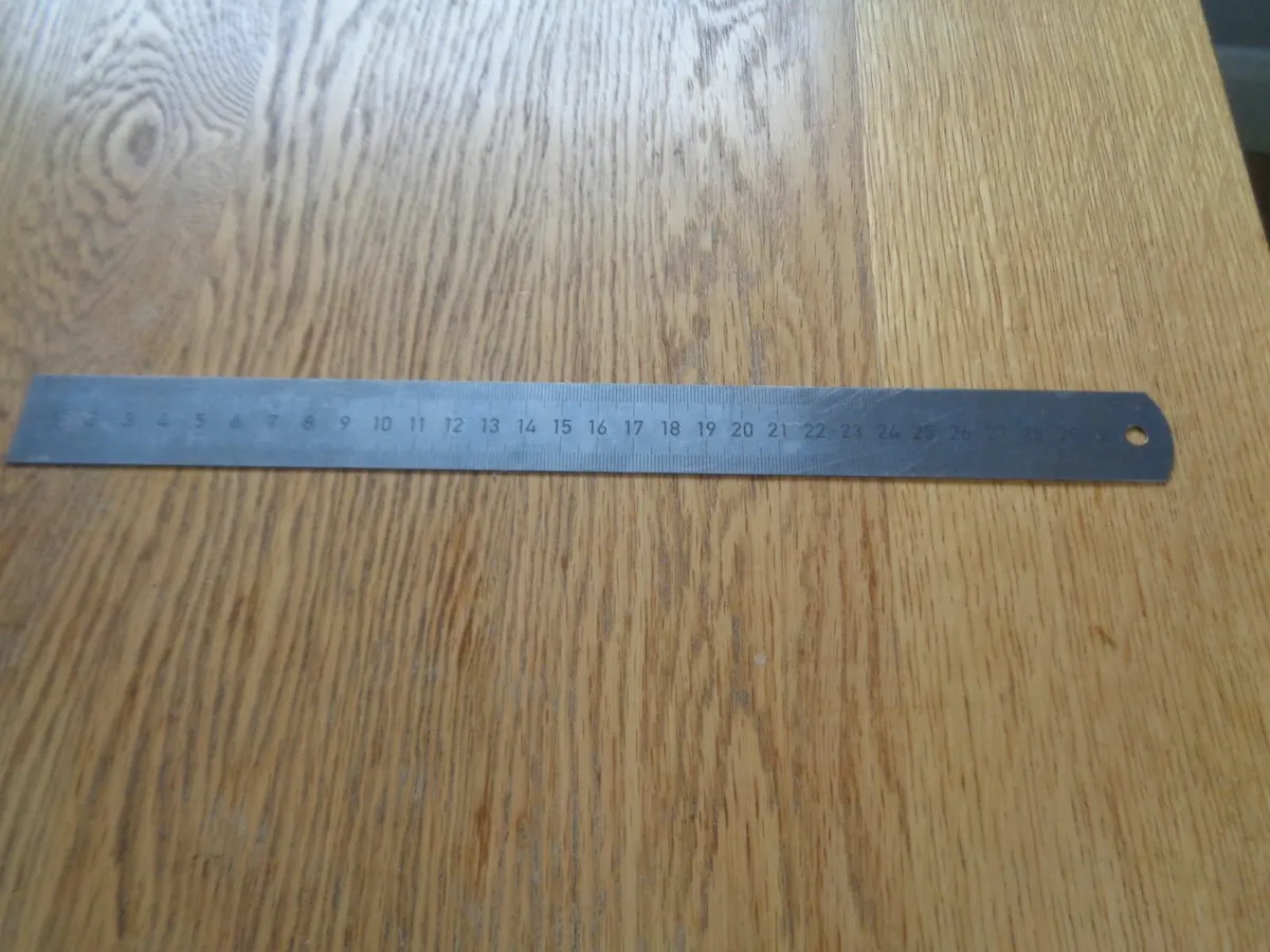 Stainless Steel Metal Ruler for Sale - Image 2