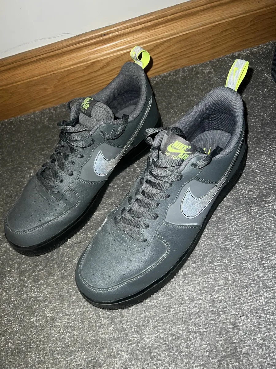 Nike Air Force 1 (Grey Reflective) - Image 1