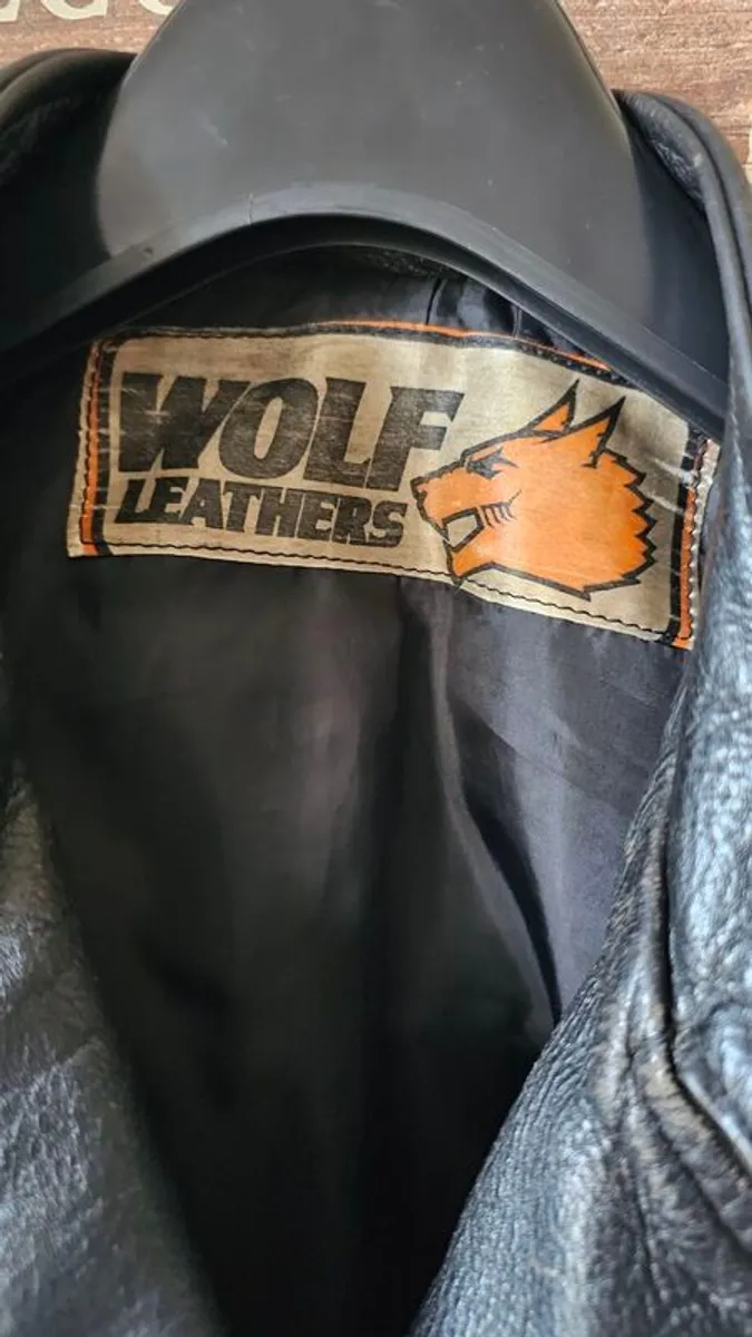 Vintage Leather Jacket - Image 3