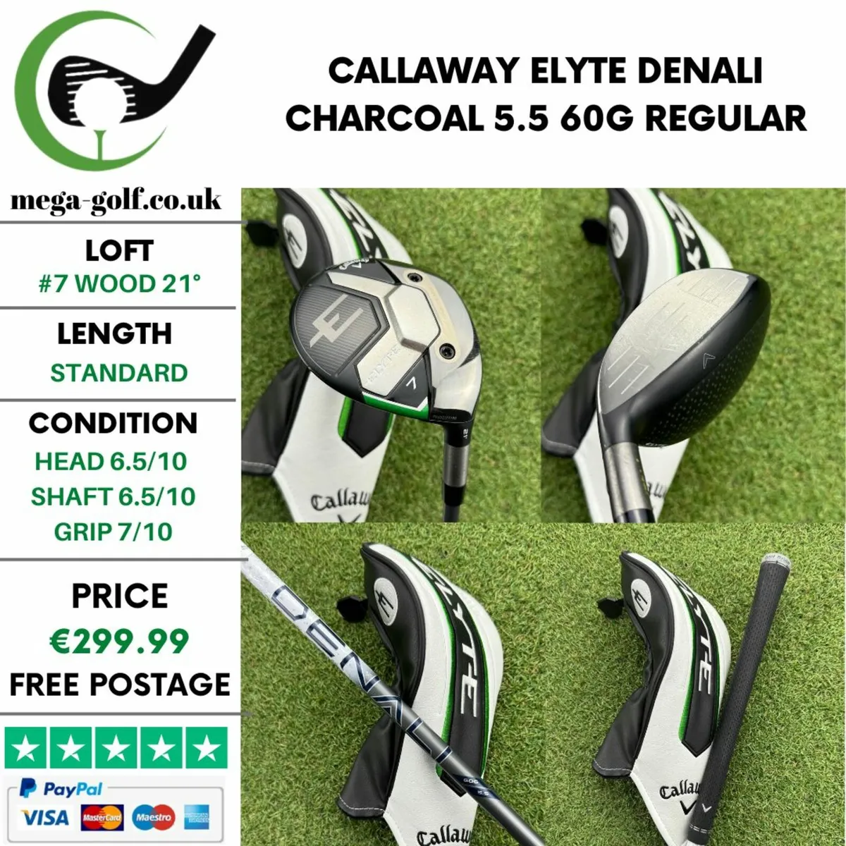 Callaway Elyte #7 Wood 21° / Regular - Image 1