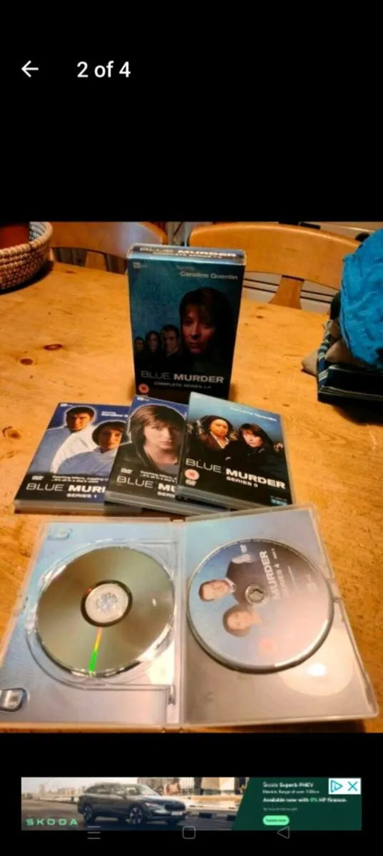 Blue Murder Dvd boxset series 1-4. €8
Perfect Cond - Image 2