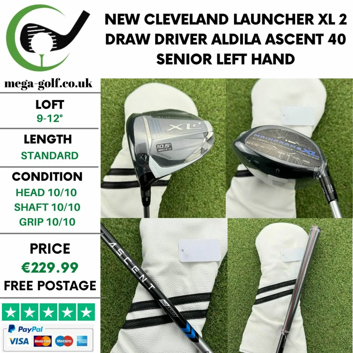New Cleveland Launcher XL 2 Draw Driver / 9-12° - Image 1