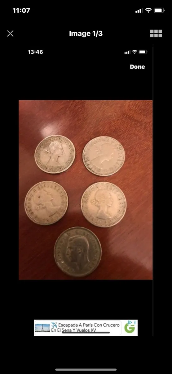 Vintage British Shillings - Image 1