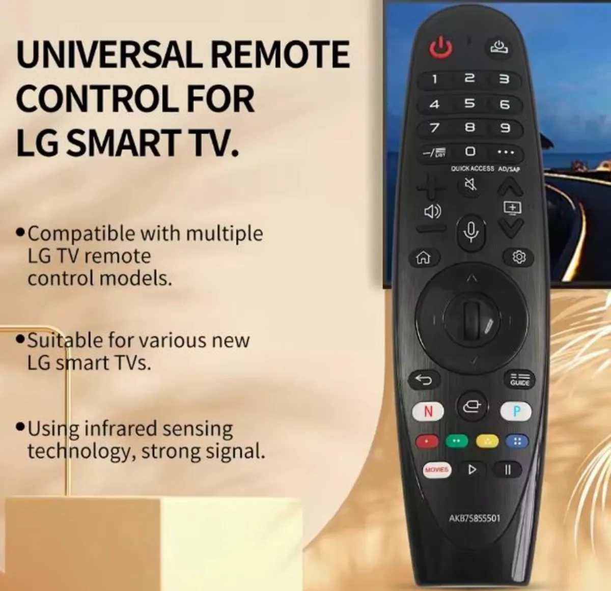 LG Magic Remote Control - Compatible with All Mode - Image 2
