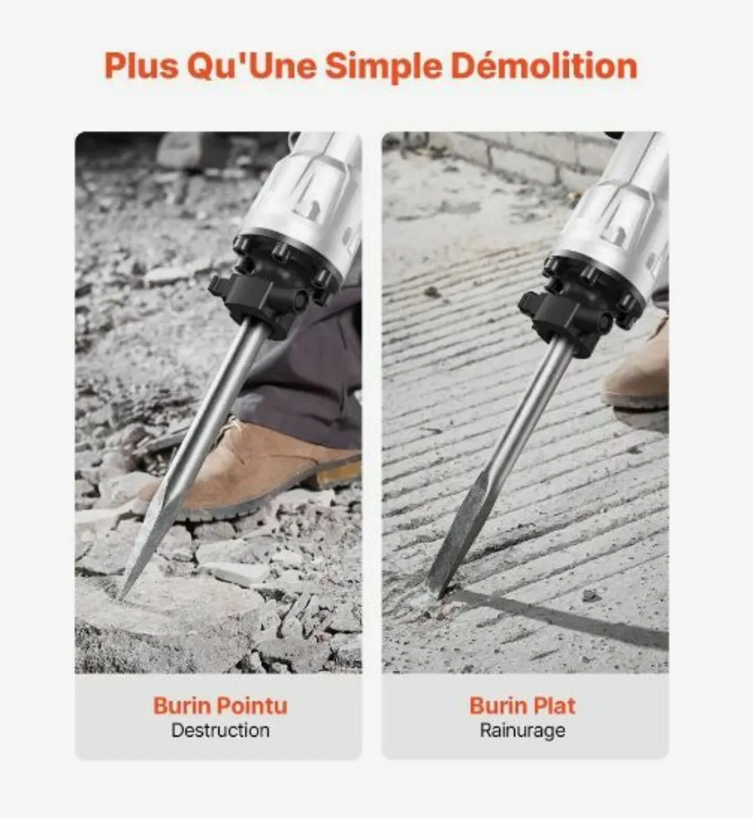 Demolition Jack Hammer, 3500W - Image 3