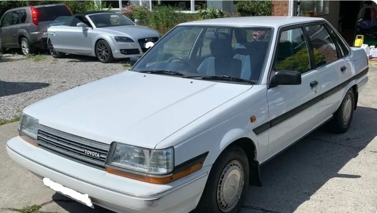 3 x Toyota Carina Mk II 13'' Steel Hub Caps - Image 1
