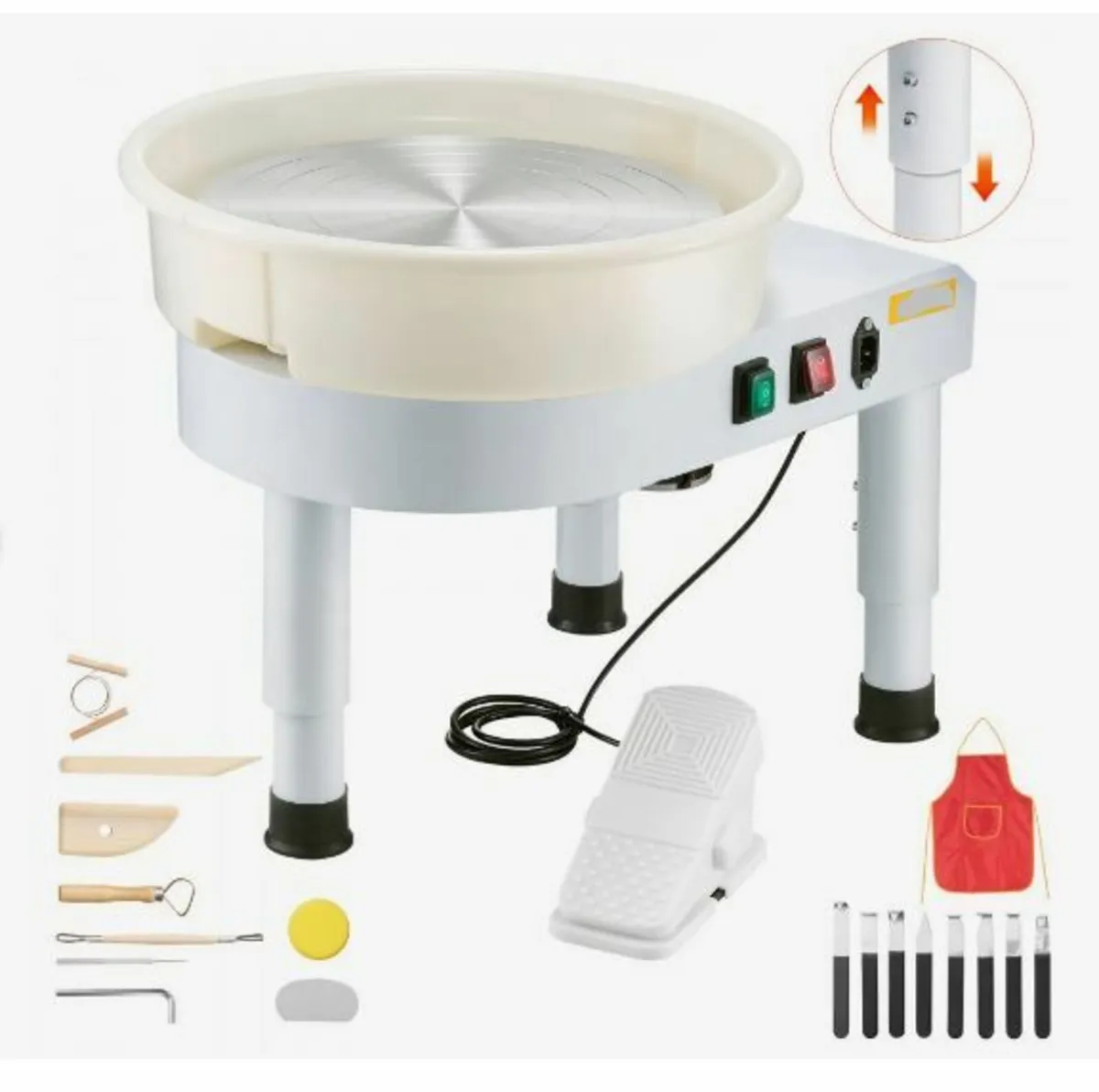 Pottery Wheel, 35 cm Ceramic Wheel Forming - Image 1