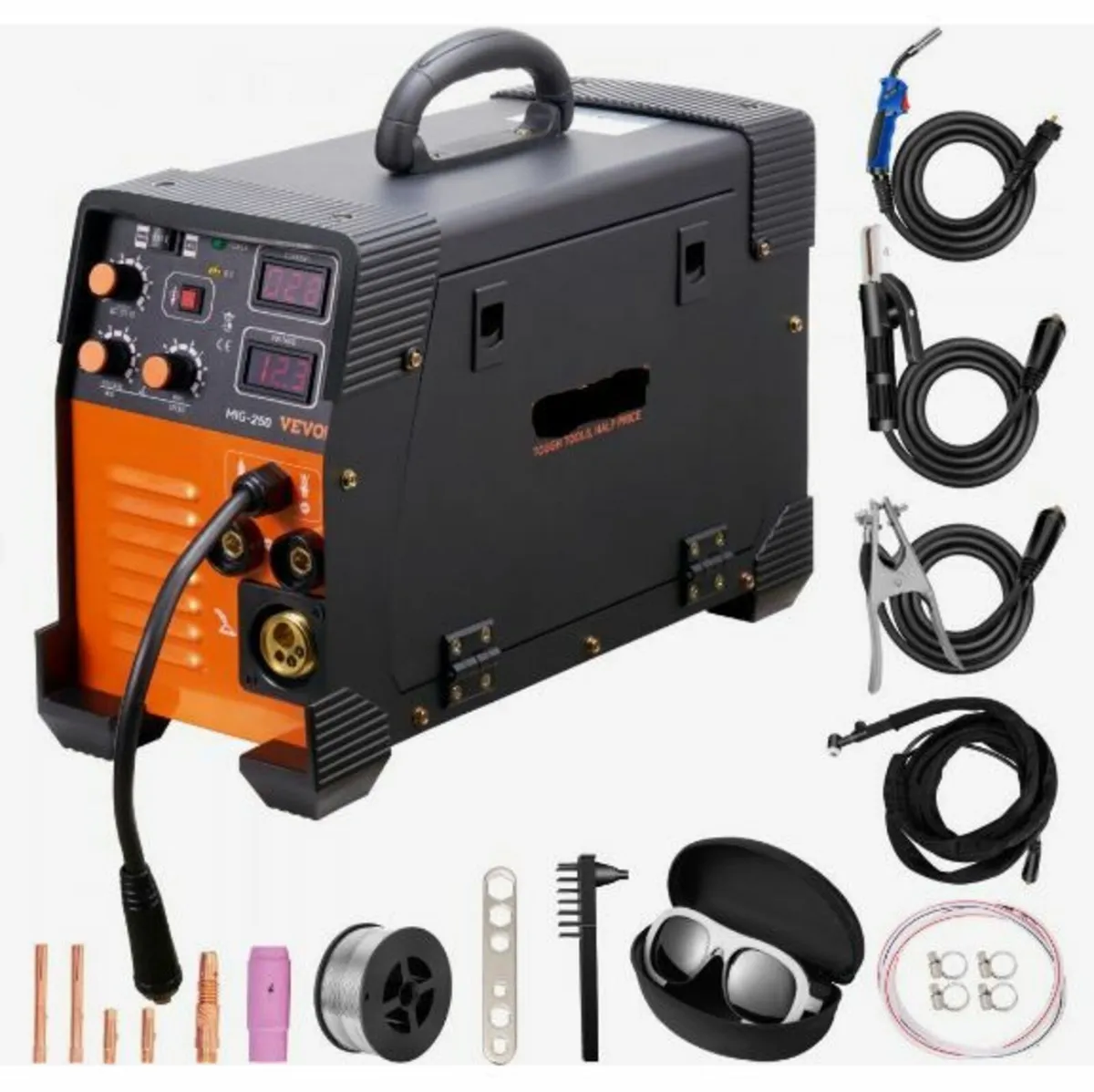 MIG Welder 250 Amp MIG TIG Arc Welder 3 in 1 - Image 1