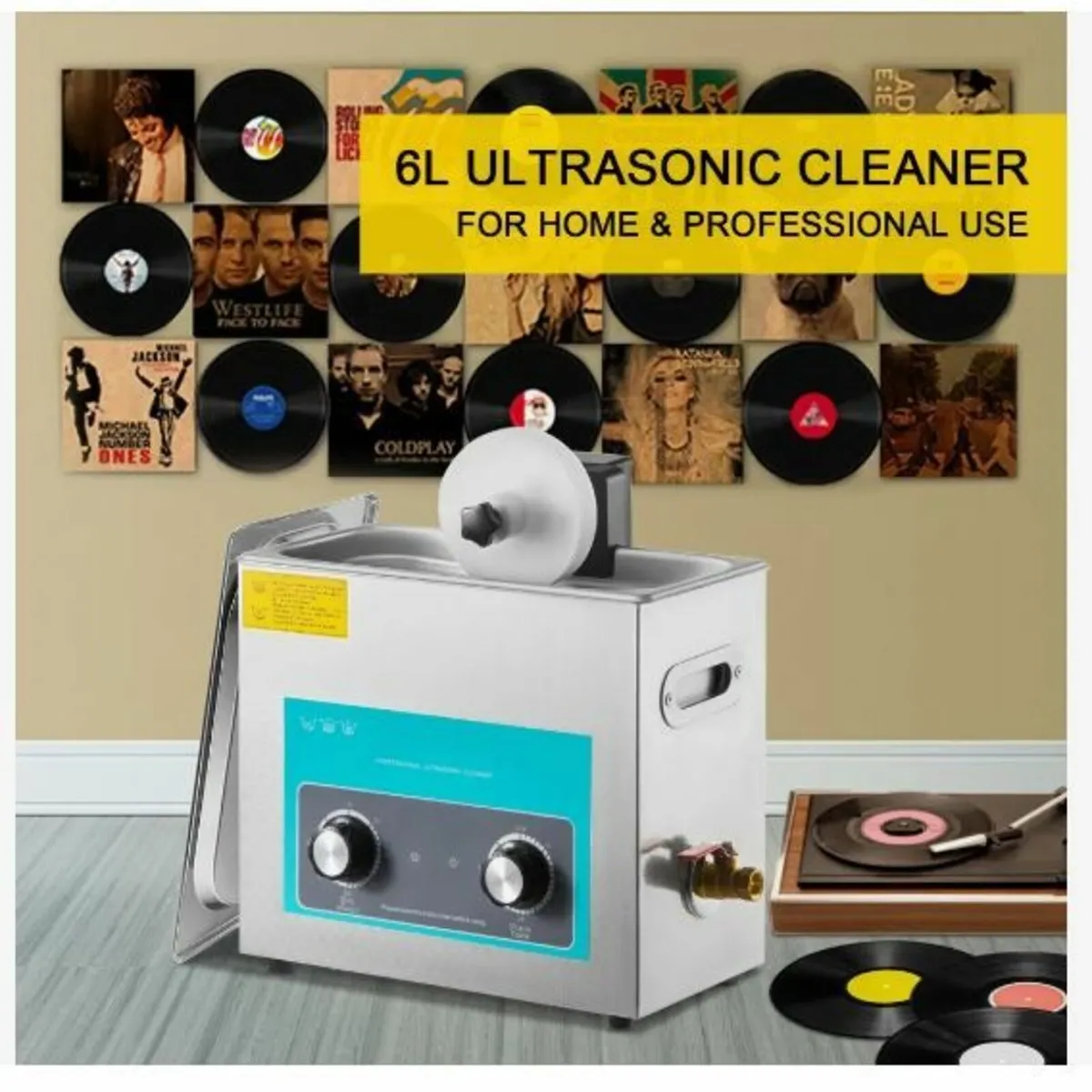 Ultrasonic Vinyl Record Cleaner 6L - Image 3